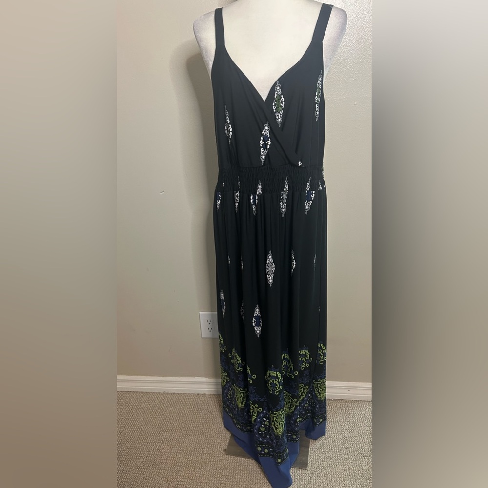 Avenue Size 18/20 Wrap‎ Front Maxi Dress
